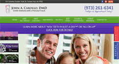 Desktop Screenshot of drjohncarollo.com
