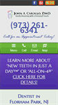 Mobile Screenshot of drjohncarollo.com